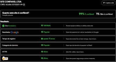 Site verificado e verdadeiro:8143com